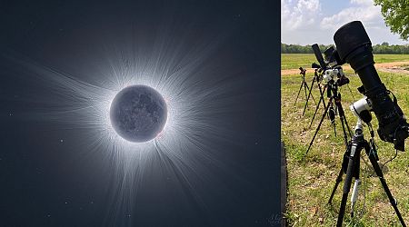 Photographer Travels From Portugal to Texas for Stunning Eclipse Image