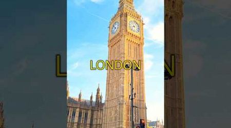 Big Ben in London UNITED KINGDOM #shorts #london #england