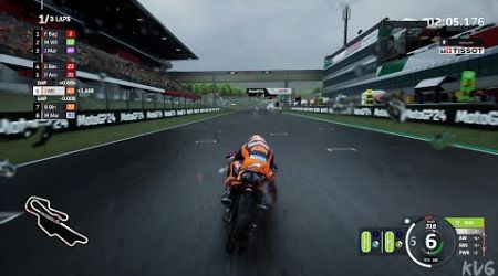 MotoGP 24 - Rain Gameplay (PS5 UHD) [4K60FPS]