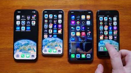 iPhone 15 vs 12mini vs 11 vs SE - Geekbench 16