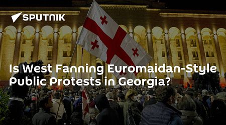 Is West Fanning Euromaidan-Style Public Protests in Georgia?
