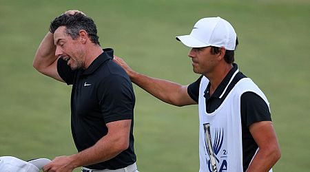 Rory McIlroy's major tilt regresses as Xander Schauffele leads US PGA Championship