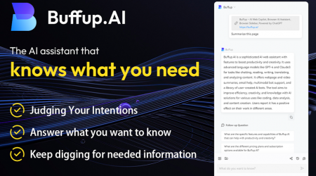 Buffup.AI - The AI assistant that knows what you need by GPT-4o