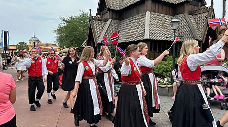 PHOTOS: Norway Pavilion Cast Members Celebrate Country's Constitution Day at EPCOT