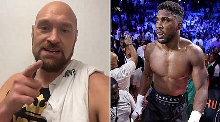 Tyson Fury's "humble" message to Anthony Joshua before nine-year war of words