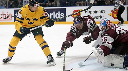 Latvia loses to Sweden in World Hockey Championship