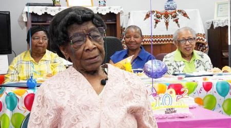 East Preston celebrates Liza Brooks on her 105th birthday