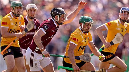 Galway shrug off difficult opening half to power past 14-man Antrim
