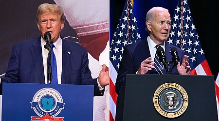 Donald Trump accuses Joe Biden of being 'higher than a kite' as he demands drug test before debates