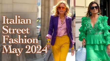 Beautiful Italian Street Style May 2024. Top Fashion Outfits from the World&#39;s Fashion Capital