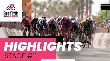 Giro d&#39;Italia 2024 | Stage 11: Highlights