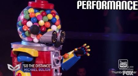 Gumball Performs &quot;Go The Distance&quot; By Michael Bolton | Masked Singer | S11 E11