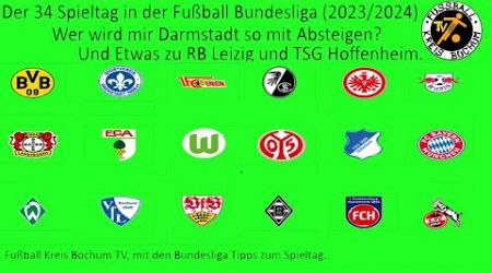 Bundesliga Tipps zum 34 Spieltag 2324