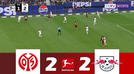 Eintracht Frankfurt gegen RB Leipzig [2-2] | Bundesliga 2023/24 | Match-Highlights!