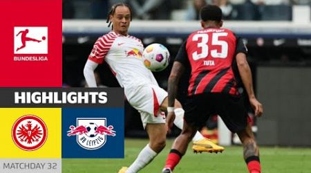 RB Leipzig gegen Eintracht Frankfurt (2-2) | Bundesliga 2023/24 | Spielen Sie noch heute Highlights!
