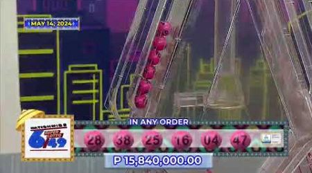 [LIVE] PCSO 9:00 PM Lotto Draw - May 14, 2024