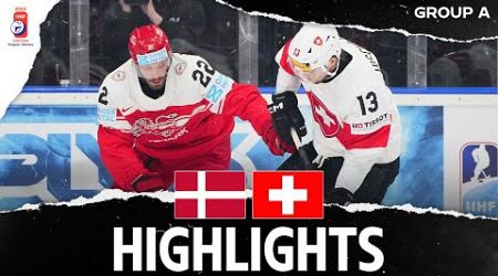 Highlights | Denmark vs. Switzerland | 2024 #MensWorlds