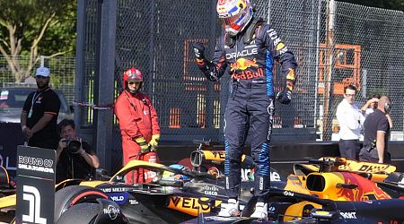 Verstappen matches Senna's record of 8 straight pole positions at track where F1 great died