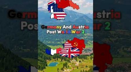 Germany and austria post ww2 #germany #history #austria #europe #ww2