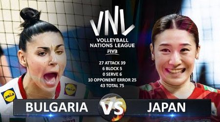 Bulgaria vs Japan | Women&#39;s VNL 2024