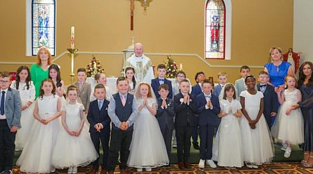 In pictures: First Holy Communions at St Bridget's Church, Ballintra 