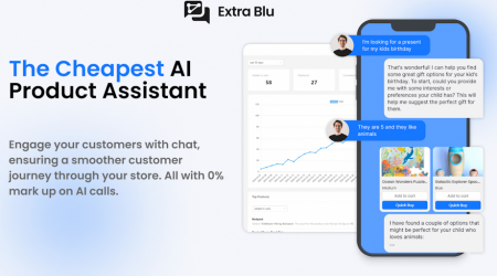 Extra Blu - A Product Assistant for more techy Shopify merchants