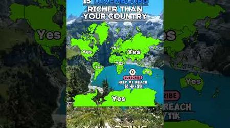 Is Luxembourg Larger Than Your Country #shorts #viral #memes #meme #mapping #history