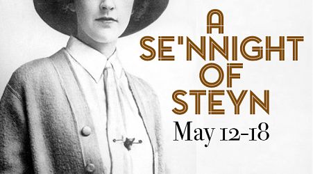 A Se'nnight of Steyn: May 12-18