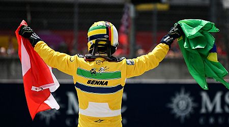 Sebastian Vettel fights back tears after special Ayrton Senna tribute at Imola