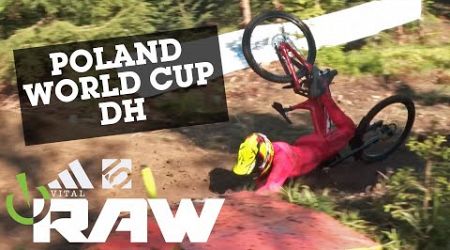 EPIC CONDITIONS! Poland World Cup Downhill Vital RAW - Szczyrk