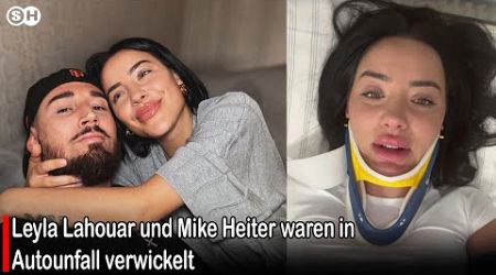 Leyla Lahouar und Mike Heiter waren in Autounfall verwickelt #germany | SH News German