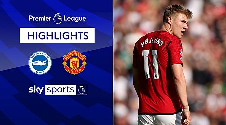 Brighton 0-2 Manchester United | Premier League highlights
