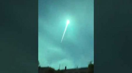 Apakah Meteor di langit Spanyol dan Portugal ini adalah meteor yang sebenarnya?!... #shorts