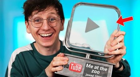How I got the FIRST Youtube Playbutton Ever!