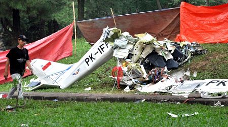 3 killed in small plane crash in Indonesia