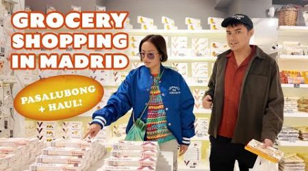 Spain Vlog: Grocery Shopping in Madrid + Haul | Laureen Uy