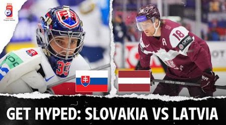 Get Hyped: Slovakia vs Latvia | 2024 #IIHFWorlds