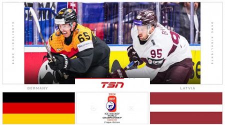 Germany vs. Latvia Highlights | 2024 Men&#39;s World Hockey Championship