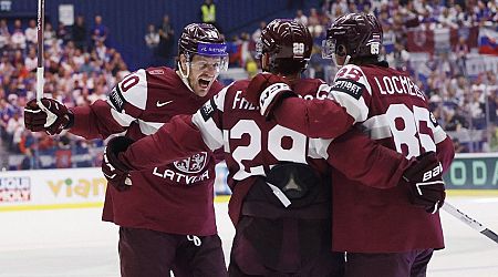 Latvia beats Slovakia, still has hopes for quarter-finals