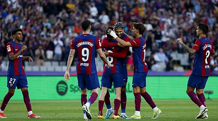 Barcelona seals lucrative 2nd place in Spain, Sorloth scores 4 as Villarreal draws with Real Madrid