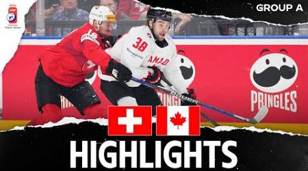 Highlights | Switzerland vs. Canada | 2024 #MensWorlds