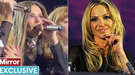 Girls Aloud 'could feel Sarah Harding's presence on stage' in Dublin before Cheryl broke down in tears