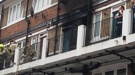 Man arrested for arson after Bermondsey fire leaves woman with burns