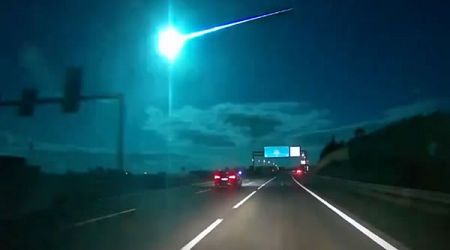 Meteor spotted in the Algarve sky on Saturday night