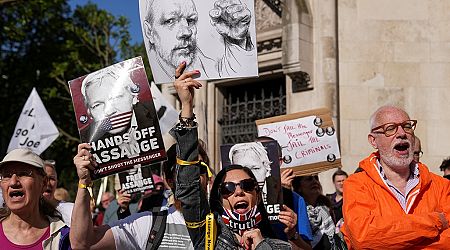 Assange fights US extradition with free speech argument