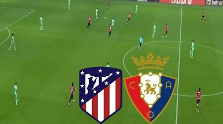 Atletico Madrid 1-4 Osasuna Resumen y Goles | LALIGA 2023-2024