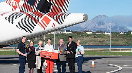 Loganair year-round service to and from Donegal takes flight