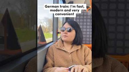 German train vs Vietnamese sleepertrain