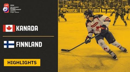 Kanada vs. Finnland | Highlights - 9. Spieltag, Eishockey-WM 2024 | SDTV Eishockey
