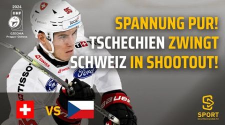 Nervenaufreibender Shootout bei Schweiz vs. Tschechien | Highlights - Eishockey-WM | SDTV Eishockey